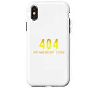 404 Motivación no encontrada a Juego BFF Chicas Hermana Gemela Hermana Carcasa para iPhone X/XS