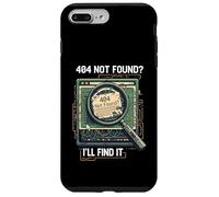 404 Not Found I'Ll Find It Coder Programmer Tech Humor Carcasa para iPhone 7 Plus/8 Plus