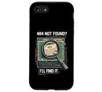 404 Not Found I'Ll Find It Coder Programmer Tech Humor Carcasa para iPhone SE (2020) / 7/8