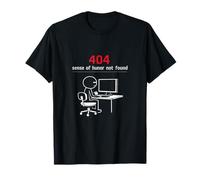 404 Sentido del Humor no Encontrado Broma de reinicio de TI Camiseta