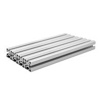 4040 Tuerca en T Extrusión de Aluminio 200mm Plata Perfil de Aluminio Extruido 40x40 Ranura T Estándar Europeo Carril Lineal Anodizado para Impresora 3D Accesorios