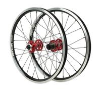406 451 Rueda MTB 20 Pulgadas Juego De Ruedas Bicicleta De Montaña Aluminio Freno de Disco/Llanta Bujes Rodamiento Casete 7-12 Velocidad 100/135mm QR 24H