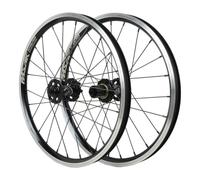 406 451 Rueda MTB 20 Pulgadas Juego De Ruedas Bicicleta De Montaña Aluminio Freno de Disco/Llanta Bujes Rodamiento Casete 7-12 Velocidad 100/135mm QR 24H