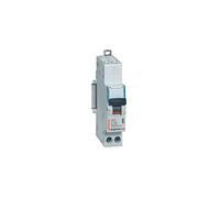 406883 - Disyuntor Legrand 16A unipolar + neutro DX3, curva C - 4,5/6kA, AUTO+VIS, 1 módulo