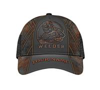 408 Gorra Deportiva Hombre Mujer Gorra Soldador Metal Personalizada Vintage Sol Béisbol Golf Pesca