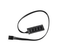 40Cm 1 una 5 4-Pin TX4 PWM Fan CPU HUB Splitter PC Case Chasis Cooler Extension Cable Adapter Controller
