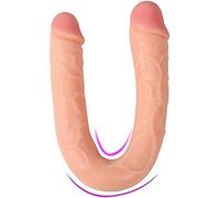 40Cm Côn??L?Dôr R??L??T? Silicona S?Xúàl?? para Muj?R,Super-Large Simulado Double P?Ñ?, Ñ?L?? P?Ñ? para M?J?R Y Hômbr?