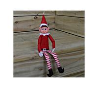 40Cm Long Elf That Sits On The Tree Or Shelf Felt / Plush with Vinyl Face