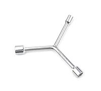 40CR - Llave de vaso triangular en forma de Y, perfecta para apretar pernos y montar muebles