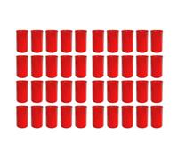 40er Set Luz Tumba Quemador Rojo sin Tapa Velas para Tumba Grablichtkerze