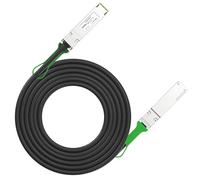 40G QSFP+ DAC Twinax Cable, 40GBASE-CR4 Cable de cobre de conexión directa pasiva, 5m (16.5ft), para Cisco QSFP-H40G-CU5M, Meraki MA-CBL-40G-5M, Intel XLDACBL5, Mikrotik, Netgear, TP-Link, D-Link