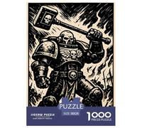 40k Puzzles Imposible,desafío for Adults Ciencia ficción Oscura Juego Educativo 1000 Piezas Obra De Arte De Juego De para Adultos Y Niños A Partir De 12 Años 38x26cm/1000pcs