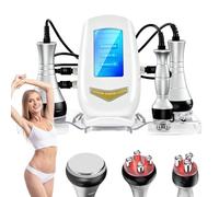40K Radiofrecuencia Facial y Corporal, 3 en 1 Masajeador Anticelulítico Máquina de Adelgazamiento de Belleza, Instrumento de Radiofrecuencia Para Adelgazar y Esculpir el Cuerpo Multifuncional