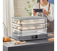 40L Caja De Fermentación De Pan Con Temperatura Ajustable Y Temporizador, Máquina De Fermentación Eléctrica Extraíble, Control Automático De Humedad, Para Una Fermentación Uniforme En Casa