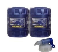 40L Mannol Universal Aceite Motor 80W-90 Api Gl 4 MN8107-20 Incl. Grifo