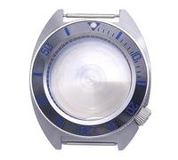 40MM Acero Inoxidable Zafiro Caja Reloj, Movimiento NH35/NH36/4R Caso Reemplazo, Esfera 28.5MM Accesorios Modificación Reloj para Seiko PROSPEX Turtle Diver's