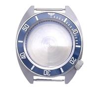 40MM Acero Inoxidable Zafiro Caja Reloj, Movimiento NH35/NH36/4R Caso Reemplazo, Esfera 28.5MM Accesorios Modificación Reloj para Seiko PROSPEX Turtle Diver's