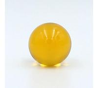 40mm bola de cristal de cuarzo esfera de cristal pisapapeles manualidades hogar boda decoración adornos lente accesorios de fotografía-amber_40mm