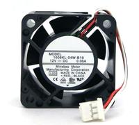 40mm chassis fan,1608KL-04W-B19 4020 DC12V fan,0.06A 3-Wire 3-Pin Ultra Quiet Switch Cooling Fan