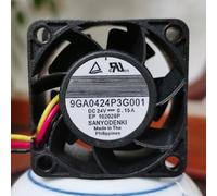 40mm inverter fan,9GA0424P3G001 24V 0.22A 4028 4CM 3-Wire 3Pin Ultra High Speed 16500RPM DC Cooling Fan