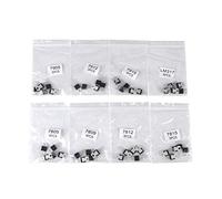 40pcs 8 Tipos LM317 Kit de Surtido de Transistores, Corriente de Control, Amplificación, Dispositivo Semiconductor, AMP, Interruptor, Amplificación de Banda Ancha