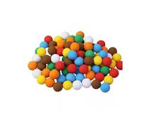 40Pcs Colorful EVA Foam Golf Balls with 2.15cm Diameter Soft Lightweight Ball Toy for Kids Realistic Feel & Long Lasting Limited Flight Practice Golf