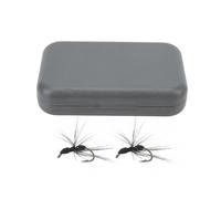 40PCS Fly Fishing Flies Kit Realistic Black Ant Hand Knitting Fishing Bait Set with Waterproof Storage Box for Angler