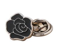 40Pcs/lot Women Shirt Brooch Buttons Cover Up Button Pins Sewing Pearl Rhinestone For Clothing Crafts Accessories(B-13,Multicolor)