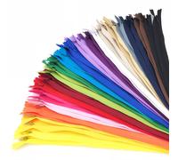 40PCS Nylon Invisible Zipper Tailor DIY Sewing Tools for GarmentBagsHome Textile20 Colors9 inch Mix Color