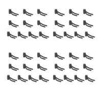 40Pcs Soporte de Guitarra Soporte para Colgador de Guitarra Gancho Soporte de Bastidor Soporte de Pared Pantalla de Estudio En Casa para Bajo de Guitarra