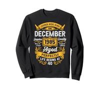 40th Birthday Real Legends December 1985 40 Years Old Men Sudadera