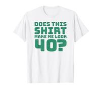 40th Birthday Vintage Decorations Men Gag Funny 40 Birthday Camiseta