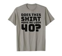 40th Birthday Vintage Decorations Men Gag Funny 40 Birthday Camiseta