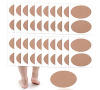 40uds Almohadillas Moleskine Pies, Franela y Parche Adhesivo Sensible Parches Moleskine Almohadillas Adhesivas Moleskine de Menor Fricción Zapatos Planos y Zapatillas Deporte Tacones Altos