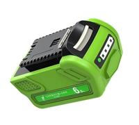 40V 6000mAh Rechargeable Battery, Compatible With Greenworks. 29462 29472 - Long Lasting Power Tool Battery For Lawn Mowers, Trimmers, Chainsaws & Outdoor Tools(For 290131)