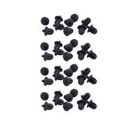40X Goma Negra 6.35mm Jack de Audio PC PC Toma de Micrófono DVD Cubierta Antipolvo