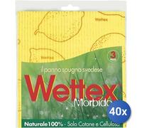40X Paquete Wettex Paño Esponja Suave 3Pz