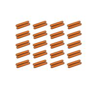 40x Pegatina Reflectora de Horquilla Delantera de Motocicleta Advertencia de Seguridad Deslizante de Piernas Inferiores para Softail Sportster 883