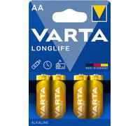 40x VARTA Longlife AA Mignon Batería Alcalina (10x 4 Blister) LR6 MN1500 1.5V
