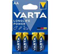 40x Varta Longlife Power AA Mignon Alkalina Batería 10x4 Blister 4906 1,5V