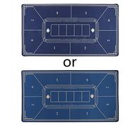 40x20 pulgadas estera de póquer profesional de goma portátil impermeable cubierta de mesa 6 jugadores diseño para mesa juego de póquer superior