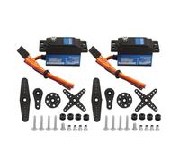 40x20x28.5 mm/1.6x0.8x1.1in servo Digital, 4.8V a 6.0V SPT 4412LV Servo Digital Azul de 12 kg de Alta sensibilidad con servo Brazo Metal servo para Botes de automóviles RC 1/10 RC