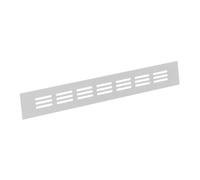 40x300mm Rejilla de Ventilación de Aluminio para Muebles - Rejilla Blanca para Puerta, Armario, Radiador