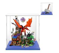 40x35x50 Grande Vitrina Acrílico para Lego Dungeons & Dragons 21348 Thor Hammer 76209 Figuras Anime Muñecos Coleccion