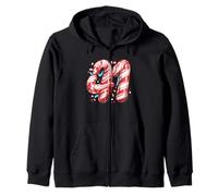 41 Candy Cane Color Four One | Gen Alpha Slang | Meme Sudadera con Capucha