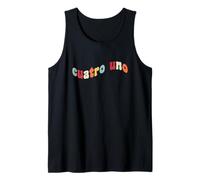 41 Cuatro Uno 4 1 Cuatro Uno Español Gracioso Gen Z Slang 4167 67 Camiseta sin Mangas