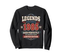 41 Cumpleaños Hombre Regalo Vintage Año 1985 Sudadera