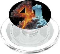 41 Lava & Ice Four One | Gen Alpha Slang | Meme PopSockets PopGrip para MagSafe
