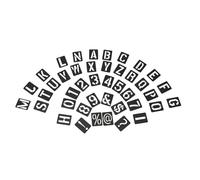 41 Piezas Plantillas de Letras y Números Huecas de PP, Ligeras | Diseño Clásico, Fáciles de Llevar, para Tarjetas y Rótulos de Puerta, Manualidades y Regalos