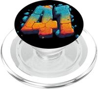 41 Stone and Fire Four One | Gen Alpha Slang | Meme PopSockets PopGrip para MagSafe